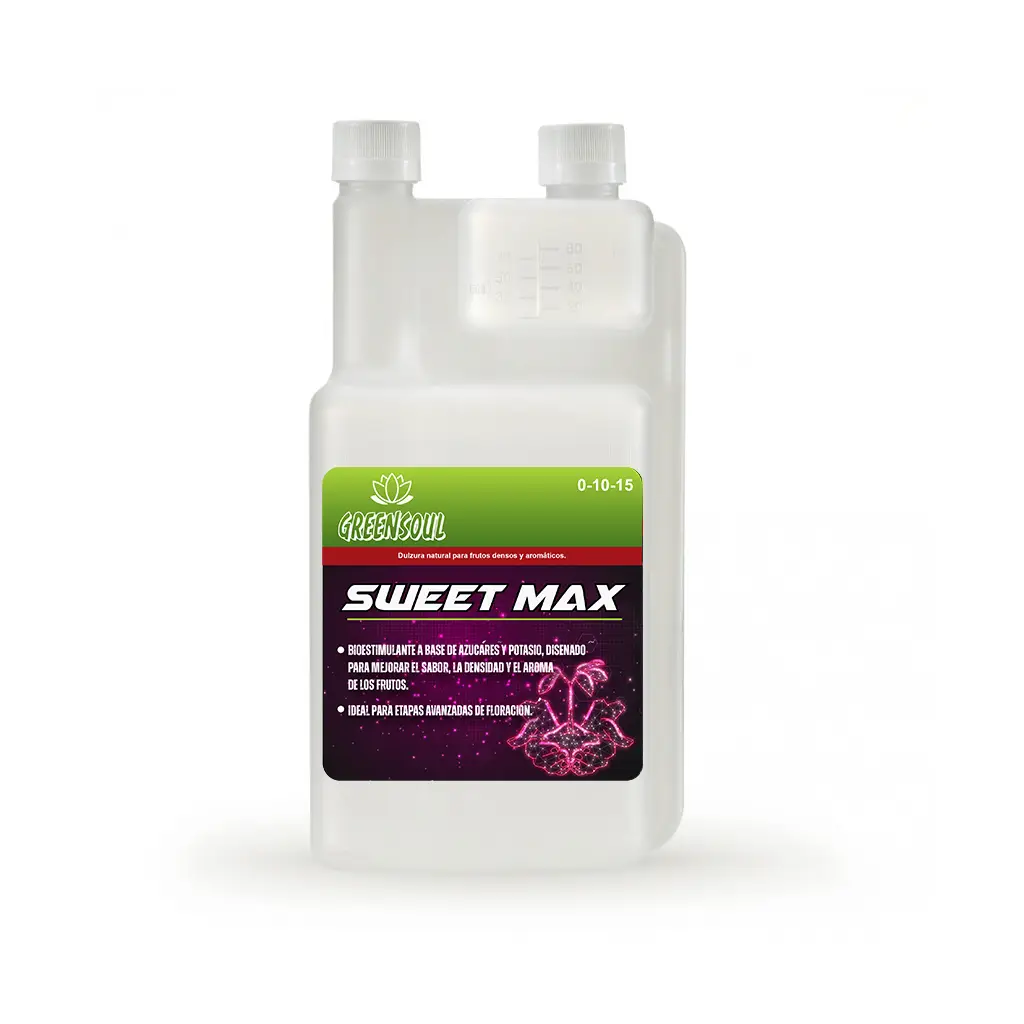 SweetMax GreenSoul, potenciador de floración NPK 0-10-15